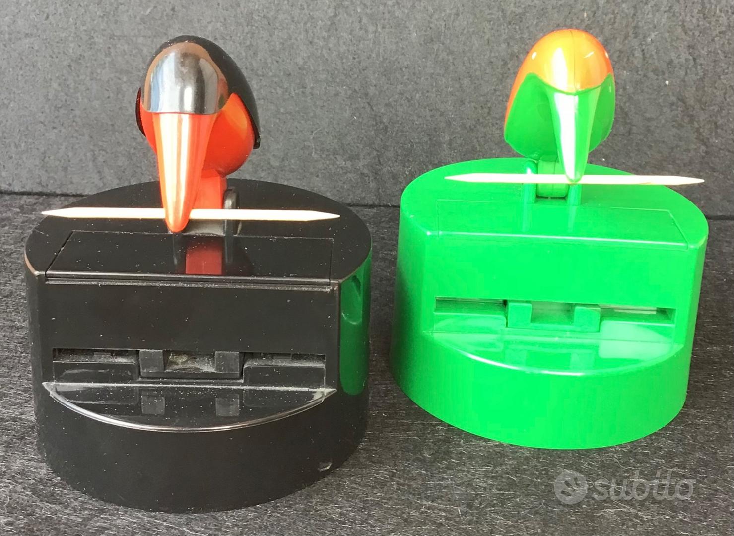Porta stuzzicadenti a forma di uccellino, 2 pezzi: simpatico
