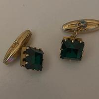 orecchini gemelli in cristallo