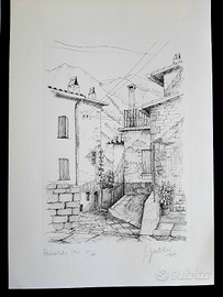 Sandro Gentilini 3 stampe Autografate Pescosolido