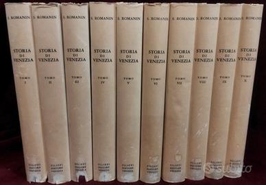 STORIA DOCUMENTATA DI VENEZIA di S.ROMANIN