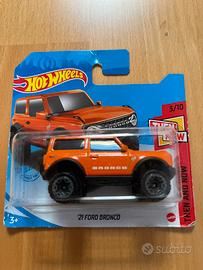 Hot Wheels '21 Ford Bronco arancione