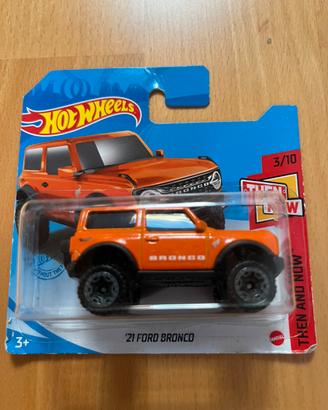 Hot Wheels '21 Ford Bronco arancione