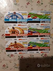 Schede telefoniche Telecom Panini usate
