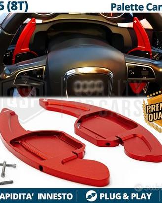 PALETTE Cambio Volante per AUDI TT 8J Paddle Rosse