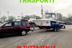 Carrello trasporto barche gommoni