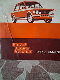 Libretto uso e man. Fiat 128 Rally