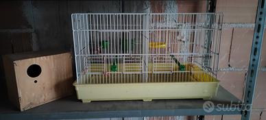 Gabbia da cova per uccelli 