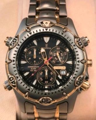 orologio cronografo festina titanio luxury 