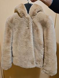 Giacca in eco pelliccia