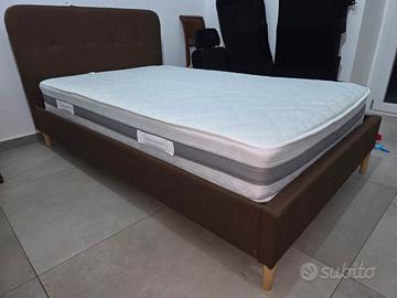 letto una piazza e mezza con materasso da 22"