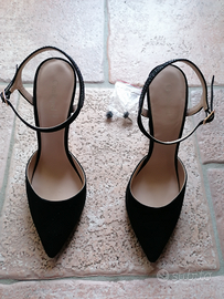 Scarpe con tacco combipel