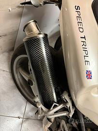 Scarico originale racing triumph speed 955i