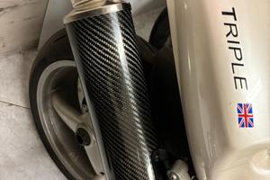 Scarico originale racing triumph speed 955i