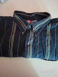 Ralph Lauren Chaps ,camicia a righe ,tg xxl