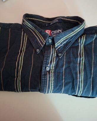 Ralph Lauren Chaps ,camicia a righe ,tg xxl