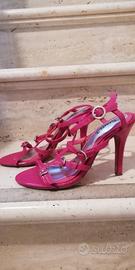 Sandali fucsia vernice n 37