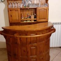 Mobile bar apribile in legno