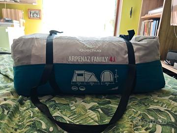 Tenda Quechua Apernaz Family 4.1 4 posti comoleta