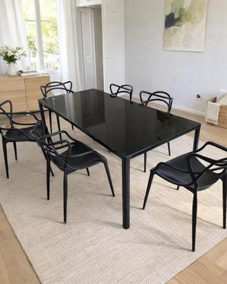 Tavolo Kartell e 6 sedie