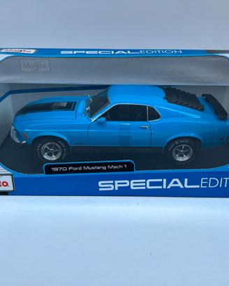 Ford Mustang Mach 1 1970 1:18 Maisto 1/18
