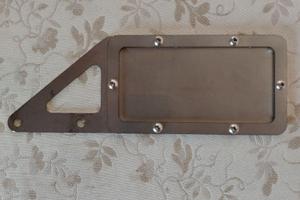 Porta Targa Oro FMI  per Honda 350 e 500 Four