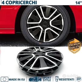 4 Copricerchi per NISSAN 14'' Pollici 15 Razze