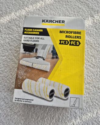 Karcher Set Rulli Pk 2 Giallo per adattarsi a FC 3