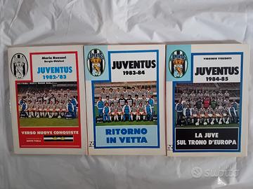 4 libri Juventus anni 80
