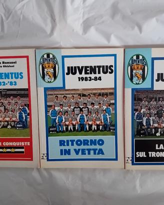 4 libri Juventus anni 80