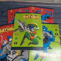 Stock 5 quadernoni batman