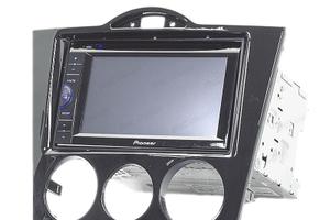 CORNICE NERA LUCIDA RADIO 2-DIN PER MAZDA RX-8 03-