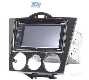 CORNICE NERA LUCIDA RADIO 2-DIN PER MAZDA RX-8 03-