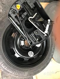 RUOTA DI SCORTA+KIT ATTREZZI-CITROENC3-PEUGEOT 208