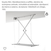 Stendibiancheria da soffitto