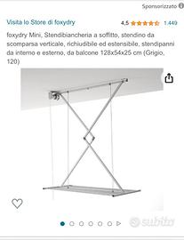 Stendibiancheria da soffitto