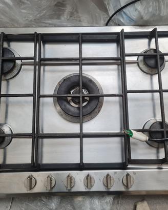 PIANO COTTURA A GAS SMEG P272XGH DA INCASSO