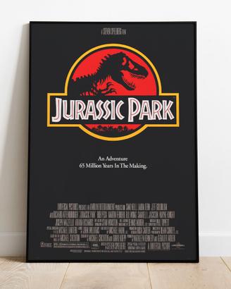 #156 - Poster Locandina Film "Jurassic Park"