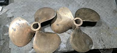 eliche di ottone  da esporre oppure come ricambi