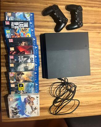 Ps4 due joystick e lotto giochi