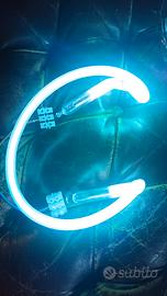 lettere neon 20x20 vintage 