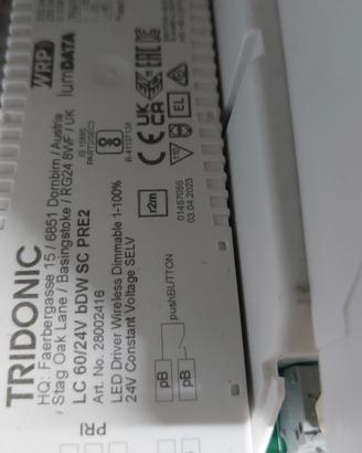 Driver led 24v dimmerabile  LC 60/24 bdw scPRE2