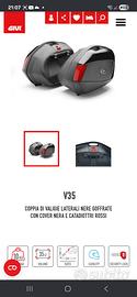 Borse laterali moto Givi V35