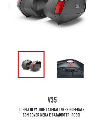 Borse laterali moto Givi V35