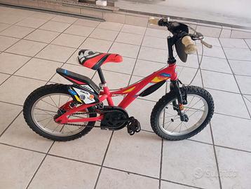 Bici 16" età 4-6 anni