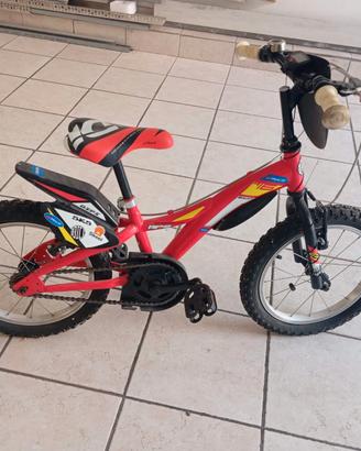 Bici 16" età 4-6 anni
