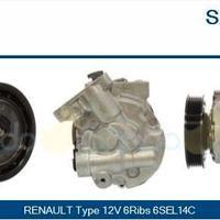 compressore aria condizionata renault grand scenic