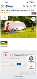 Fiamma Blocker 350 per tendalino parete anteriore