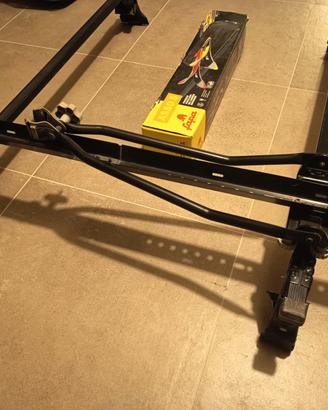 Barre portatutto Fiat Panda porta sci e portabici