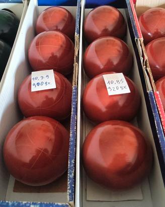 bocce perfettamente rotonde da gara e dove vuoi