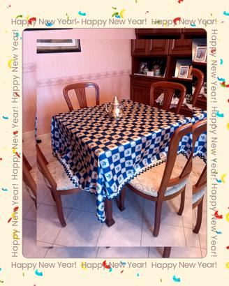 tovaglia da tavolo (runner) rasata 